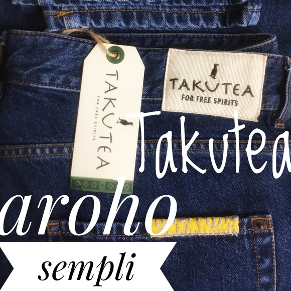 ☑️ Designer Jeans Made in Italy Takutea AROHO - Picture 10 of 11